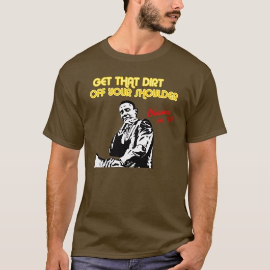 Barack Obama voor President T-shirt (Voorkant)