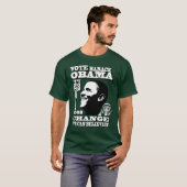 Barack Obama voor President T-shirt (Voorkant volledig)