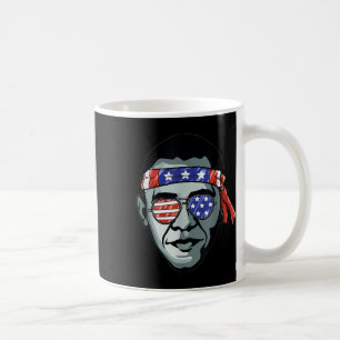 Barack Obama VS Gles Bandana Patriotic Proud Demo Koffiemok