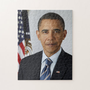 Barack Obama VS-president Witte Huis Portret Legpuzzel
