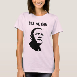 Barack Obama YES WE KUNNEN (beide zijden) T-shirt