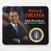 Barack Obama's President Day Mousepad Muismat (Voorkant)