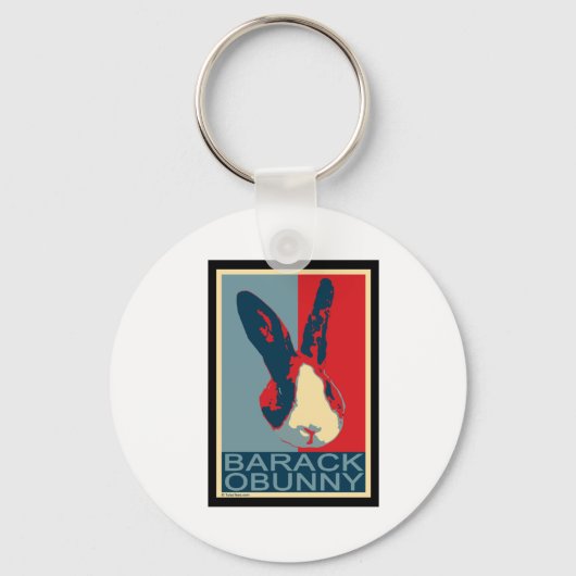 Barack Obunny Sleutelhanger (Voorkant)