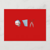 BARACK PAPER SCISSORS BRIEFKAART (Voorkant)