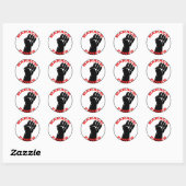 BARACK POWER RONDE STICKER (Vel)