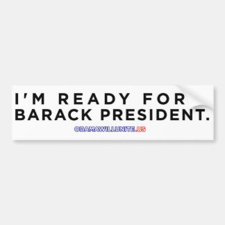 Barack President Bumpersticker