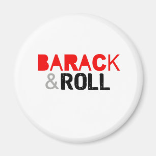 Barack & Roll T-shirt Magneet