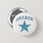 barack star ronde button 5,7 cm (Voorkant /achterkant)