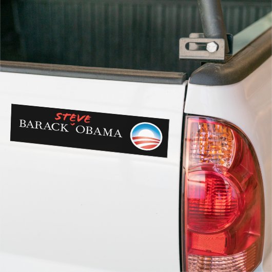 Barack Steve Obama Bumpersticker (Op Truck)