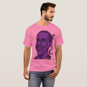 Barack T-shirt Paars, JackTea '09 (Voorkant volledig)