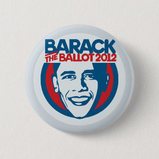 Barack the Ballot 12 Button pro-Obama