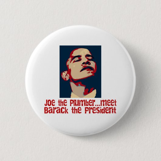 Barack the president ronde button 5,7 cm (Voorkant)