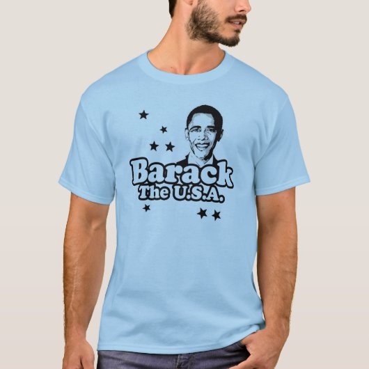 Barack the USA T-shirt (Voorkant)