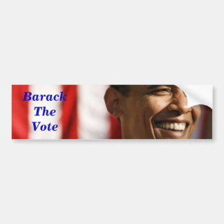 Barack the Vote Bumpersticker