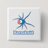 BARACKNID VIERKANTE BUTTON 5,1 CM (Voorkant)