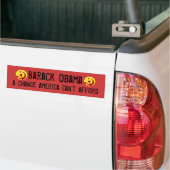 BarackObamaschange, BarackObamaschange, Barack ... Bumpersticker (Op Truck)