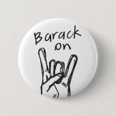 BarackOn Button (Voorkant)