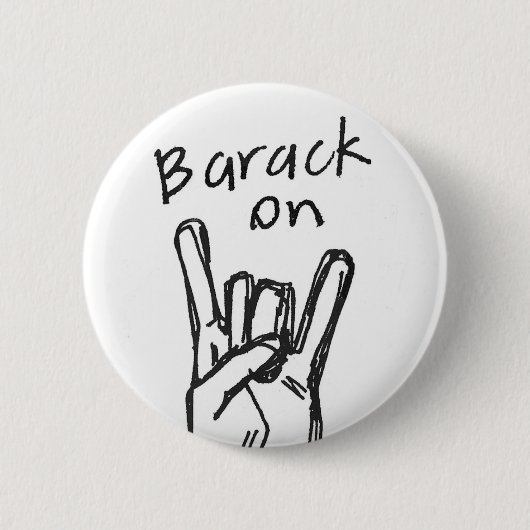 BarackOn Button (Voorkant)