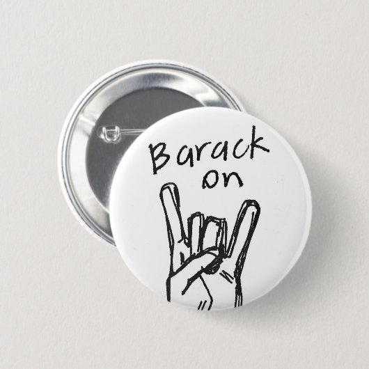BarackOn Button (Voorkant /achterkant)