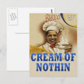 Barack's Cream of Nothin Briefkaart (Voorkant / Achterkant)