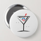 BARACKTAIL - RONDE BUTTON 4,0 CM (Voorkant /achterkant)