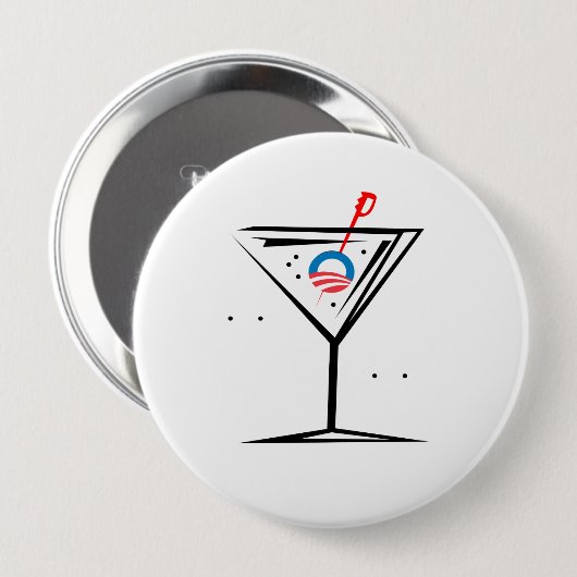 BARACKTAIL - RONDE BUTTON 4,0 CM (Voorkant /achterkant)