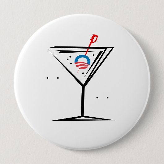 BARACKTAIL - RONDE BUTTON 4,0 CM (Voorkant)