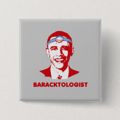 BARACKTOLOGIST VIERKANTE BUTTON 5,1 CM (Voorkant)