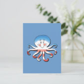 BARACKTOPUS BRIEFKAART (Staand voorkant)