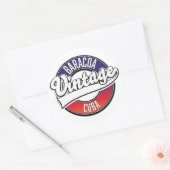 Baracoa cuba logo ronde sticker (Envelop)