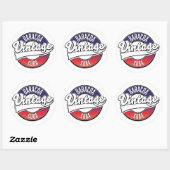 Baracoa cuba logo ronde sticker (Vel)