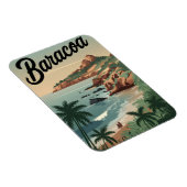 Baracoa Cuba Vintage Magneet (Rechterzijde)