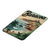 Baracoa Cuba Vintage Magneet (Linkerzijde)