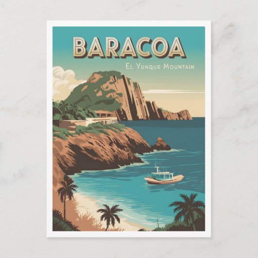 Baracoa El Yungue Mountain Briefkaart (Voorkant)