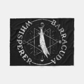 Baracuda Whisperer - Barracuda  Fleece Deken (Voorkant (Horizontaal))