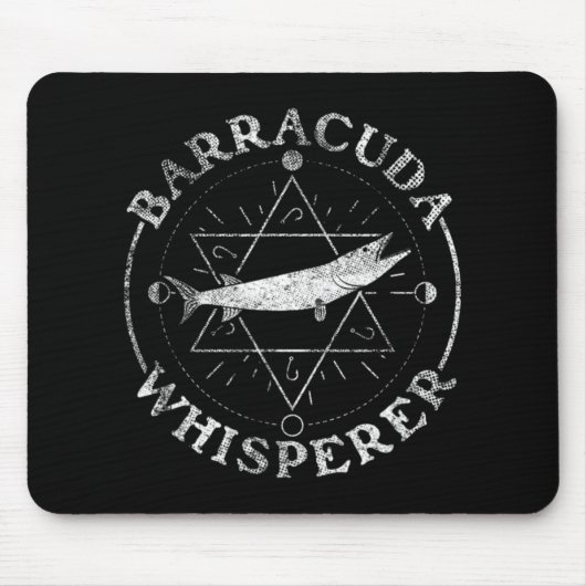 Baracuda Whisperer - Barracuda  Muismat (Voorkant)