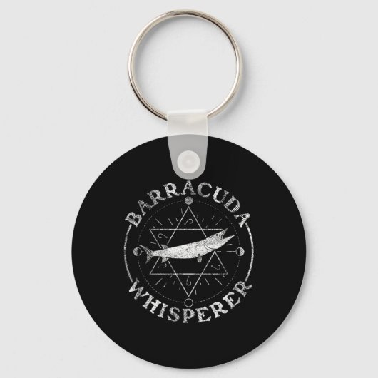 Baracuda Whisperer - Barracuda  Sleutelhanger (Voorkant)