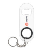 BarAI-Sleutelhanger met flesopener Mini Flessenopener (Voorkant)