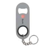 BarAI-Sleutelhanger met flesopener Mini Flessenopener (Achterkant)