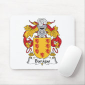 Barajas Family Crest Muismat (Met muis)