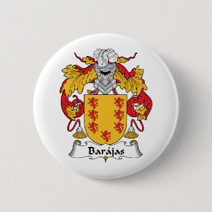 Barajas Family Crest Ronde Button 5,7 Cm