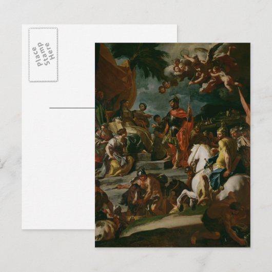 Barak en Deborah Briefkaart (Voorkant / Achterkant)