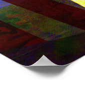 Barak Obama Patriottisch Poster (Hoek)