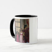 Barak Obama's familiegolf op de laatste nacht Mok (Voorkant links)