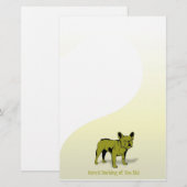 Barak op You French Bulldog Briefpapier (Voorkant / Achterkant)