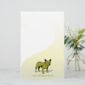 Barak op You French Bulldog Briefpapier (Staand voorkant)