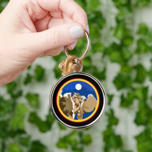 Baraka en Ja! Cirkel Sleutelhanger (Hand)