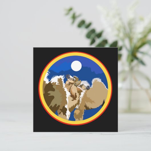 Baraka en Ja! Kaart (Staand voorkant)