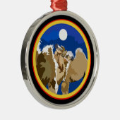 Baraka en Ja! Metalen Ornament (Rechts)