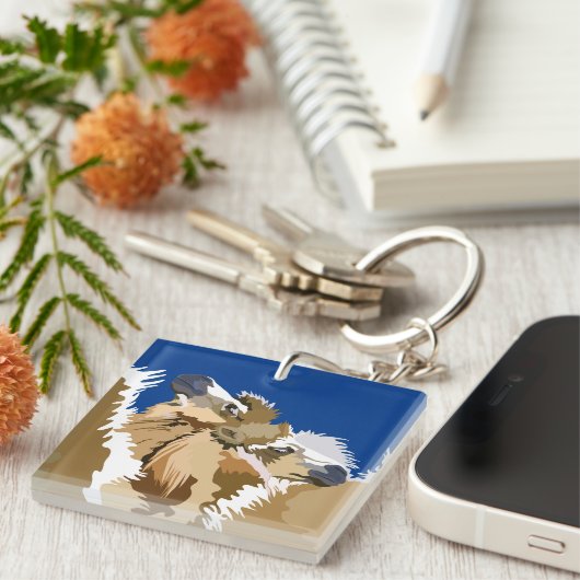 Baraka en Ja! Sleutelhanger (Voorkant Rechts)